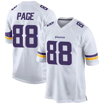 Alan Page Minnesota Vikings Men's Legend Purple Color Rush T-Shirt